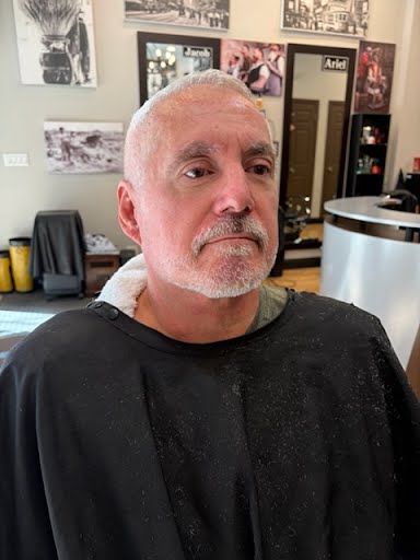 Beard trim and grooming at Deja Vu Barbershop