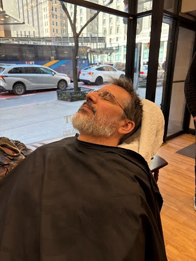 Royal Shave treatment at Deja Vu Barbershop