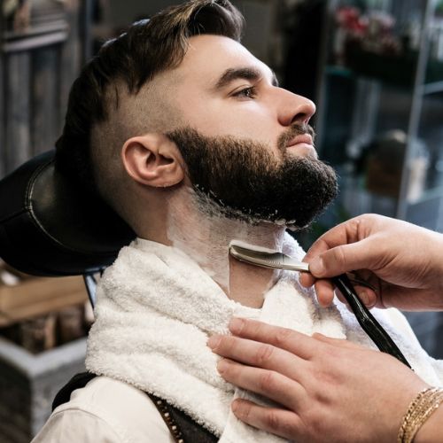 Hot Towel Shaves In Deja Vu