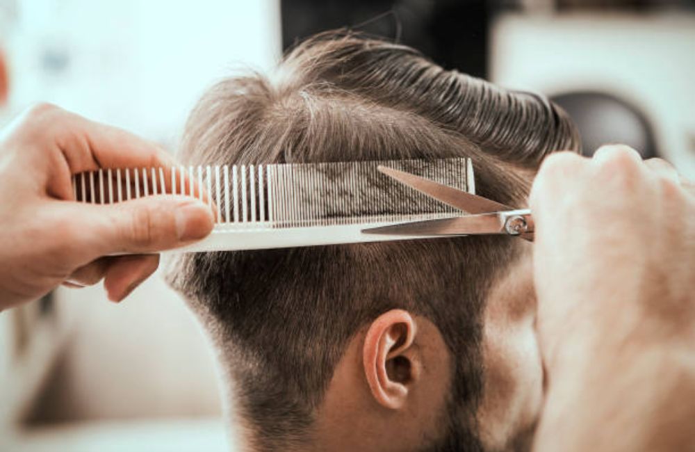 Classic Scissor Cuts In Manhattan, New York