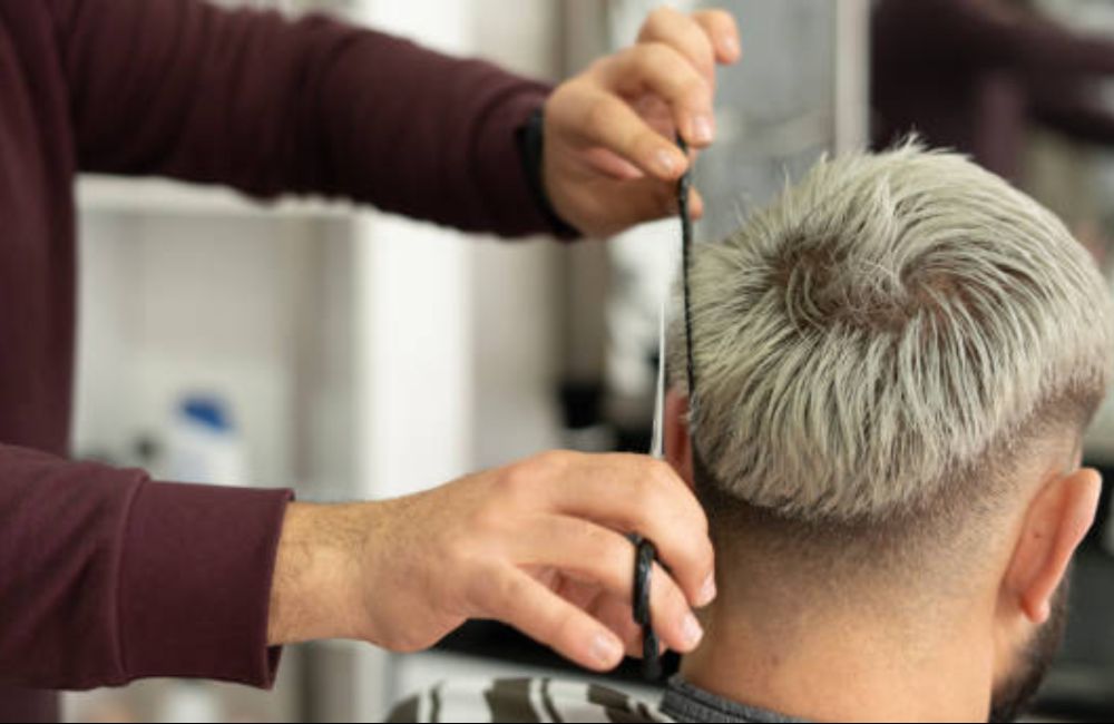 Classic Scissor Cuts In Manhattan, New York