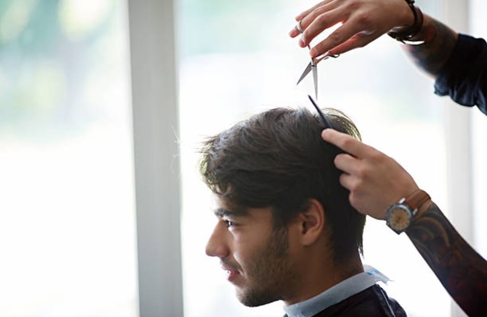 Classic Scissor Cuts In Manhattan, New York