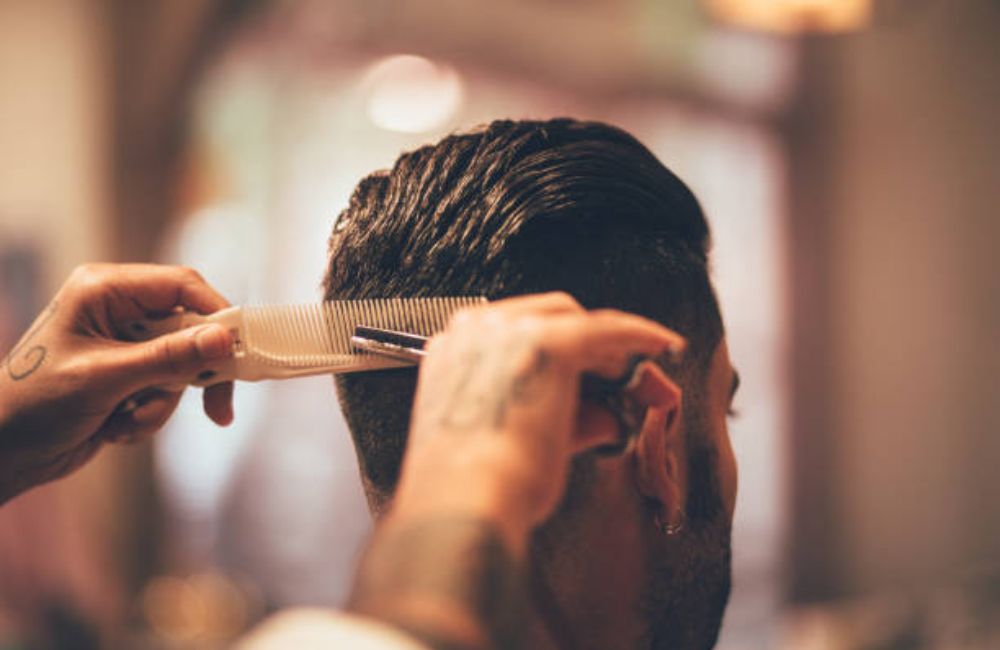 Classic Scissor Cuts In Manhattan, New York